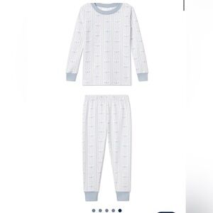 Lake pajamas baby girl size 12-18 dusty antoinette